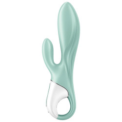 SATISFYER AIR PUMP BUNNY 5 VIBRADOR RABBIT INFLABLE APP VERDE