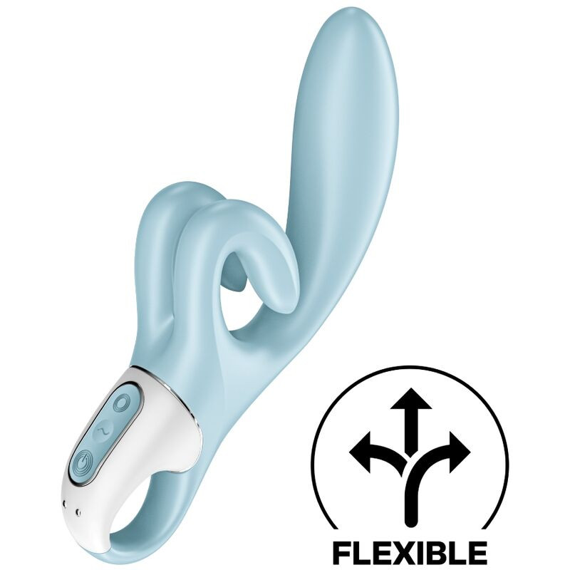 SATISFYER TOUCH ME VIBRADOR RABBIT AZUL