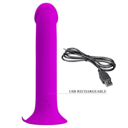 PRETTY LOVE MURRAY VIBRADOR Y ESTIMULADOR PUNTO G MORADO