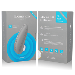WOMANIZER STARLET 3 ESTIMULADOR CLITORIS GRIS