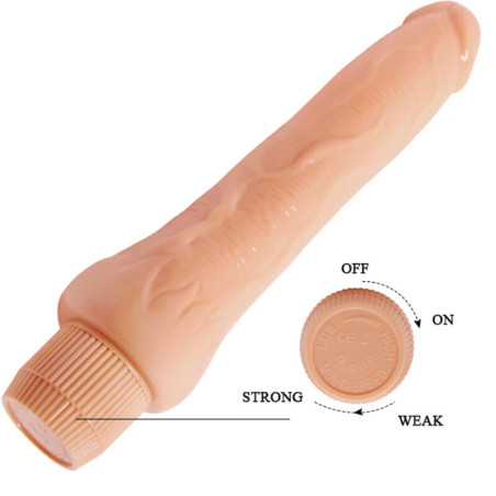 BAILE BARBARA VIBRADOR REALISTICO 25 CM
