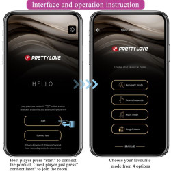 PRETTY LOVE DOREEN HUEVO VIBRADOR RECARGABLE MAGENTA CONTROL REMOTO