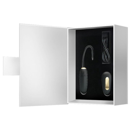 PRETTY LOVE DOREEN HUEVO VIBRADOR DE LUJO RECARGABLE NEGRO CONTROL REMOTO