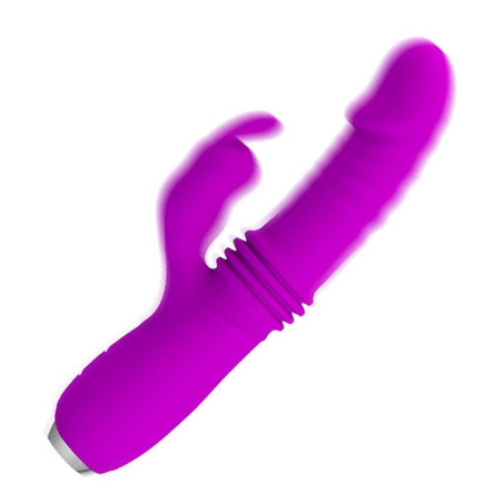 PRETTY LOVE DOROTHY VIBRADOR CONEJO RECARGABLE MORADO