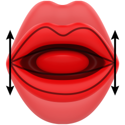 MIA SIENA DUO TRIPLE PLACER BESA LAME VIBRA