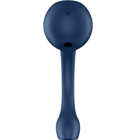 SATISFYER PRO WAVE 4 ESTIMULADOR PUNTO G AIR PULSE APLICACION GRATUITA AZUL OSCURO
