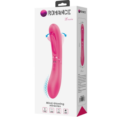ROMANCE LEXIE VIBRADOR PUNTO G 7 VIBRACIONES ROSA