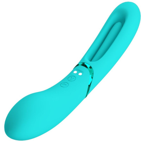 ROMANCE LEXIE VIBRADOR PUNTO G 7 VIBRACIONES AZUL