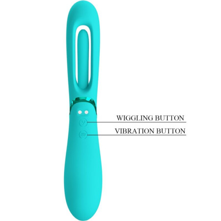 ROMANCE LEXIE VIBRADOR PUNTO G 7 VIBRACIONES AZUL