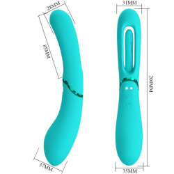 ROMANCE LEXIE VIBRADOR PUNTO G 7 VIBRACIONES AZUL