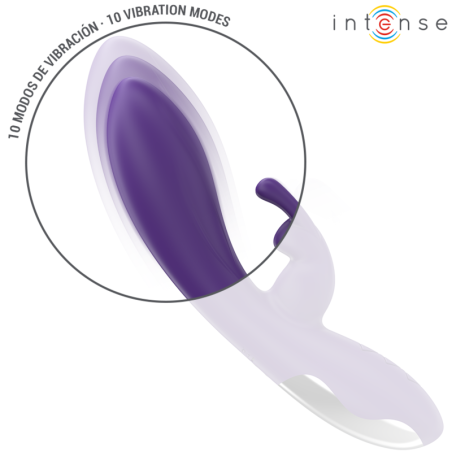 INTENSE RANDALL VIBRADOR RABBIT 10 VIBRACIONES MORADO