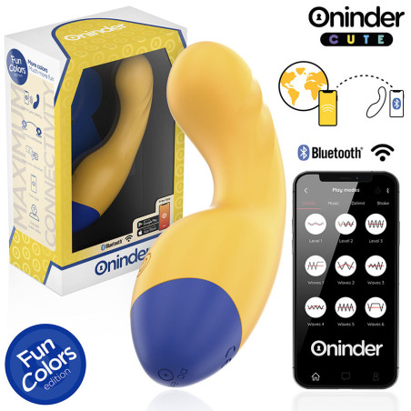 ONINDER CUTE LOVE BUDDY MASTER VIBRADOR PUNTO G APP MUNDIAL GRATUITA