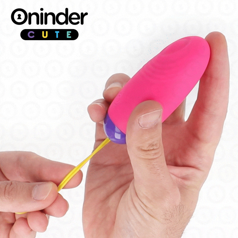 ONINDER CUTE LOVE PLEASURE HUEVO VIBRO WAVE TAPPING SILICONA APP MUNDIAL GRATUITA