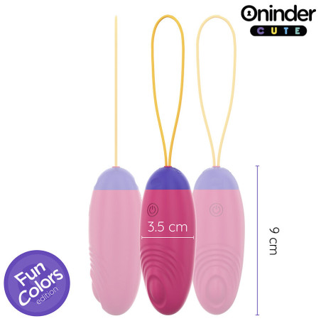 ONINDER CUTE LOVE PLEASURE HUEVO VIBRO WAVE TAPPING SILICONA APP MUNDIAL GRATUITA