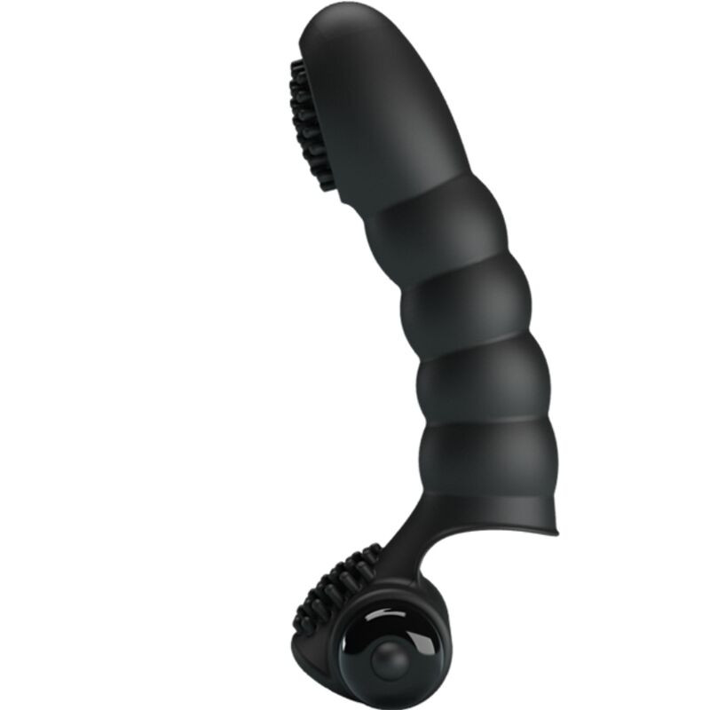 PRETTY LOVE ALEXANDER VIBRADOR DE DEDO 10 VIBRACIONES NEGRO