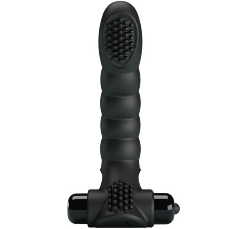 PRETTY LOVE ALEXANDER VIBRADOR DE DEDO 10 VIBRACIONES NEGRO