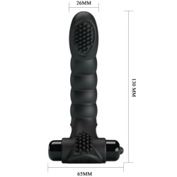 PRETTY LOVE ALEXANDER VIBRADOR DE DEDO 10 VIBRACIONES NEGRO