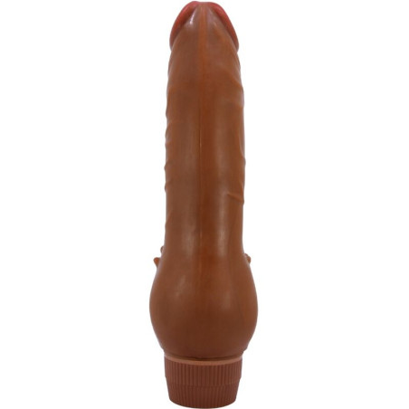 BAILE BARBARA VIBRADOR REALISTICO 195 CM MULATO