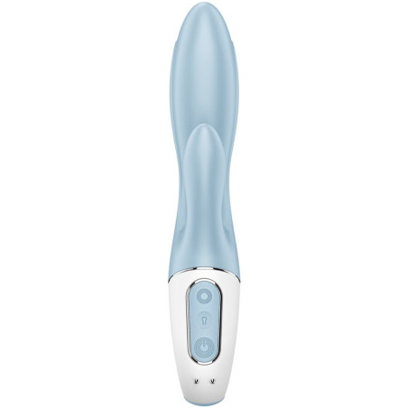 SATISFYER AIR PUMP BUNNY 1 VIBRADOR INFLABLE RABBIT AZUL