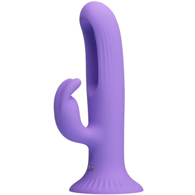PRETTY LOVE KILLMOULIS VIBRADOR RABBIT 12 MODOS DE VIBRACION MORADO