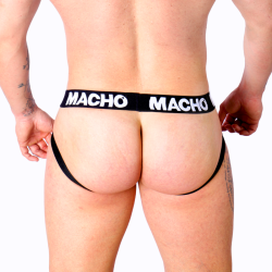 MACHO MX27GR JOCK CUERO GRIS BEIGE S
