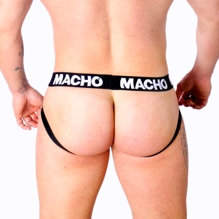 MACHO MX27GR JOCK CUERO GRIS BEIGE S