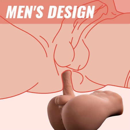 XISE BERTLETT DILDO ASS MASTURBADOR DILDO Y ANO REALISTICO POSICION FRONTAL CON THRUSTING 18 CM