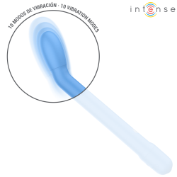 INTENSE KARLIE ESTIMULADOR PUNTO G RECARGABLE AZUL