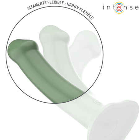 INTENSE BECCA VIBRADOR CON VENTOSA 10 VIBRACIONES VERDE CONTROL REMOTO