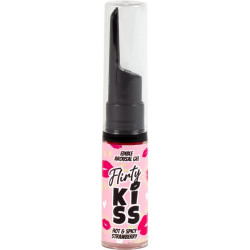 SECRETPLAY FLIRTY KISS GELES CON EFECTOS SEXO ORAL FRESA MENTA 2 x 8 GR