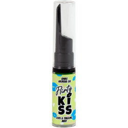 SECRETPLAY FLIRTY KISS GELES CON EFECTOS SEXO ORAL FRESA MENTA 2 x 8 GR