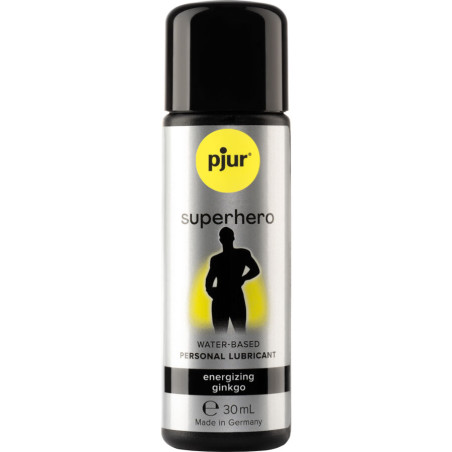 PJUR SUPERHERO LUBRICANTE ENERGIZANTE GINKGO 30 ML