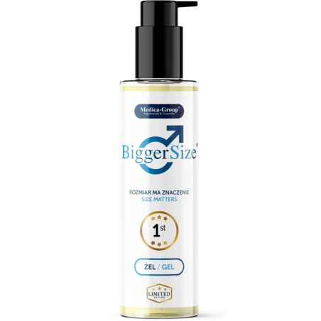 MEDICA GROUP BIGGER SIZE GEL INTIMO PARA HOMBRE 150 ML