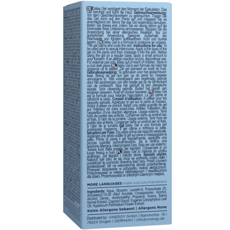 MISTER SIZE GEL RETARDANTE 50 ML