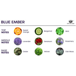 EYE OF LOVE BLOOM SPRAY HABITACION INDICA BLUE EMBER 150 ML