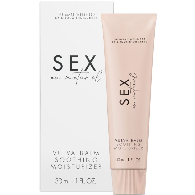 BIJOUX INDISCRETS SEX AU NATUREL BALSAMO HIDRATANTE Y CALMANTE VAGINAL 30 ML