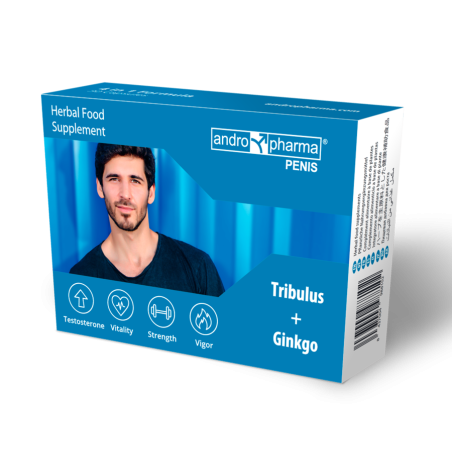 Andropharma Penis Complemento alimenticio herbal para el bienestar masculino