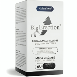 Big Erection Complemento Alimenticio Natural para la Vitalidad Masculina y el Rendimiento Intimo