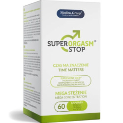 Super Orgasm Stop Capsulas Naturales para el Control de la Eyaculacion y Mayor Resistencia Sexual