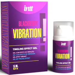 INTT RELEASES GEL VIBRADOR LIQUIDO SABOR MORA 15 ML
