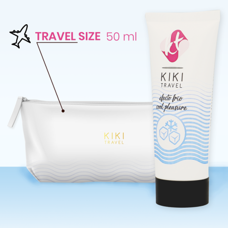 KIKI TRAVEL GEL DESLIZANTE EFECTO FRIO INTENSIFICADOR 50 ML