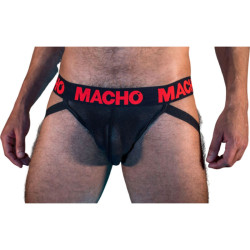MACHO MX26X2 JOCK NEGRO ROJO L
