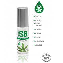 STIMUL8 S8 LUBRICANTE HIBRIDO CANNABIS 50 ML
