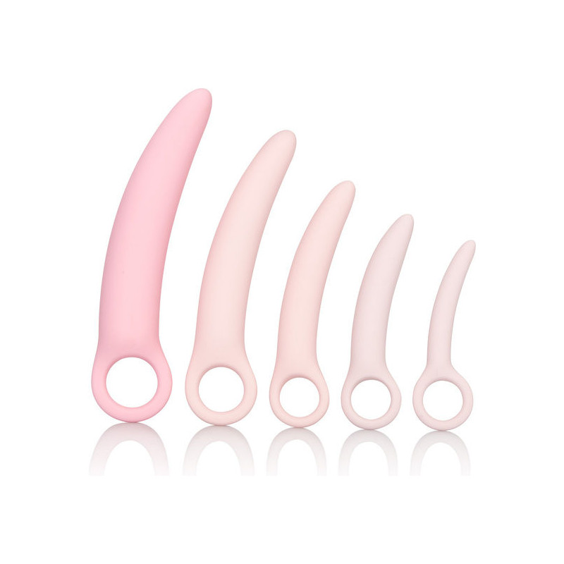 CALEXOTICS INSPIRE KIT DILATADOR VAGINAL SILICONA 5 PCS