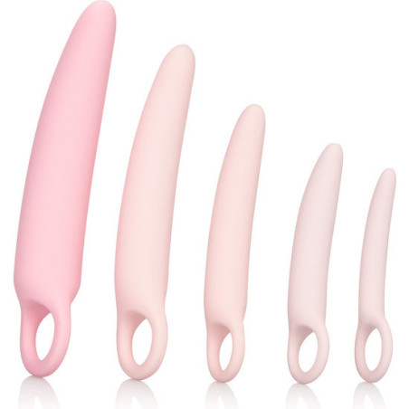 CALEXOTICS INSPIRE KIT DILATADOR VAGINAL SILICONA 5 PCS