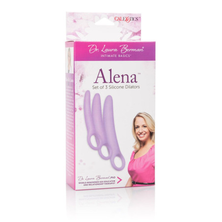CALEXOTICS DR LAURA BERMAN ALENA SET DE 3 DILATADOR VAGINAL SILICONA
