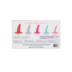 CALEXOTICS KIT 5PC DILATADORES VAGINALES O ANALES MULTICOLOR