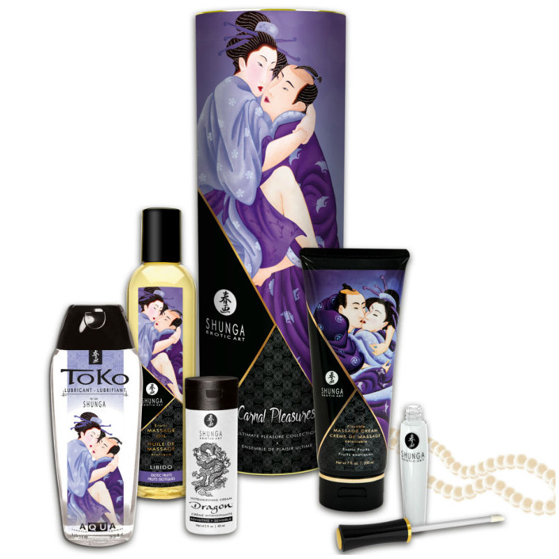 SHUNGA KIT COLECCION PLACERES CARNALES