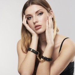 BIJOUX INDISCRETS MAZE ESPOSAS BRAZALETES NEGRO