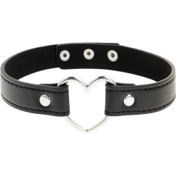 COQUETTE CHIC DESIRE COLLAR CUERO VEGANO ACCESORIO WOMAN CORAZON